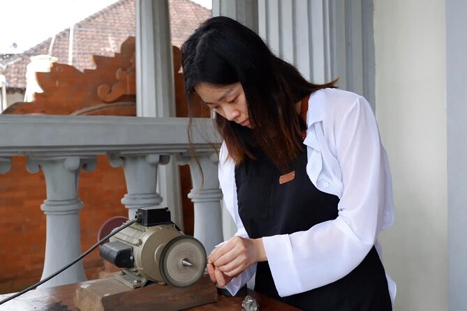 Jewelery Making Class with Own Design - The Celuk factory visit comes first