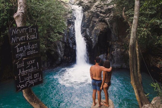 Jumping Sliding at Aling- aling Waterfall - Wanagiri Hidden Hill - Handara Gate - What Happens at Aling-Aling and Kroya