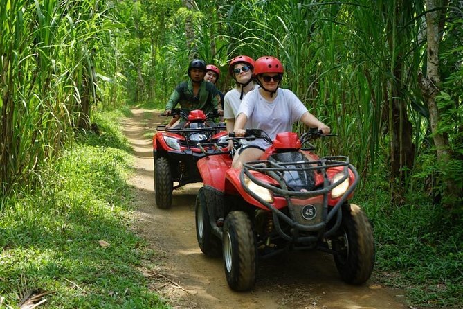 Jungle ATV Quad Bike Through Gorilla Face Cave - Solo or tandem riding for different skill levels