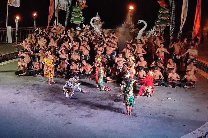 Kecak And Fire Dance At Melasti Beach With Jimbaran Dinner - Melasti Beach before the show