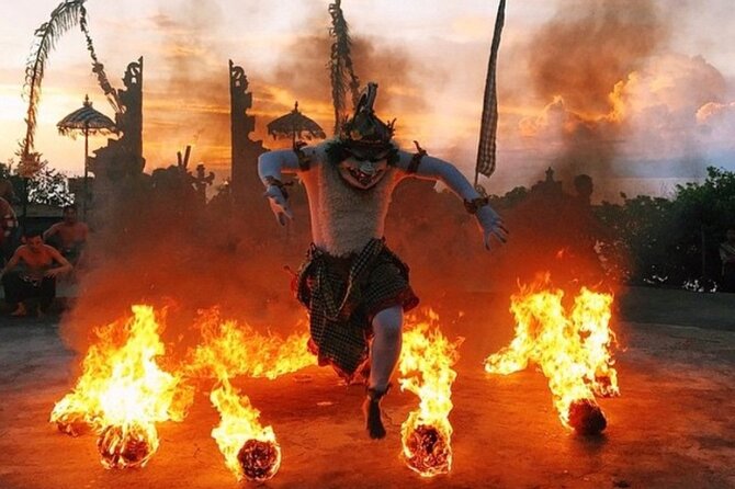 Kecak Fire Dance and Uluwatu Temple with Private Car Service - How much value do you get for $45?
