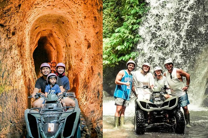 KUBER ATV UBUD - Tunnel Waterfall Rice field Jungle w Private Car - Key points at a glance