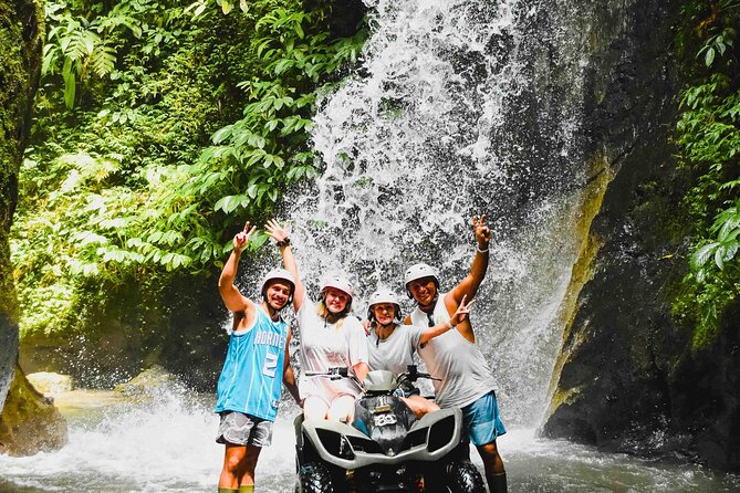 KUBER ATV UBUD - Tunnel Waterfall Rice field Jungle w Private Car - What the Payangan ATV course is really like