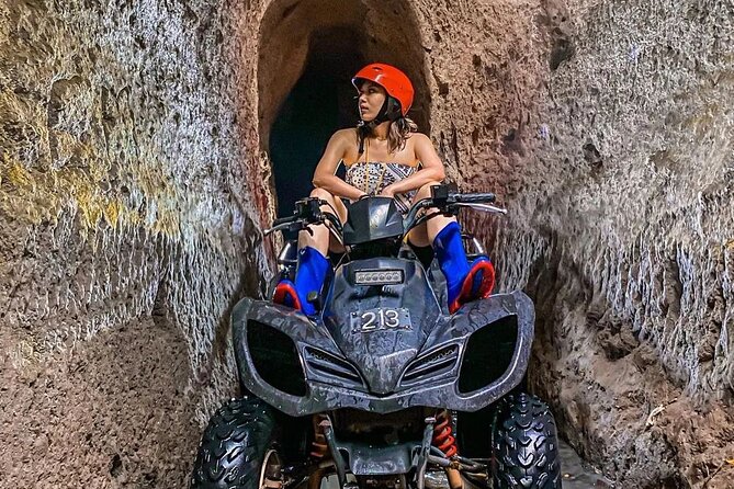 KUBER ATV UBUD - Tunnel Waterfall Rice field Jungle w Private Car - The tunnel is the tour’s memorable centerpiece