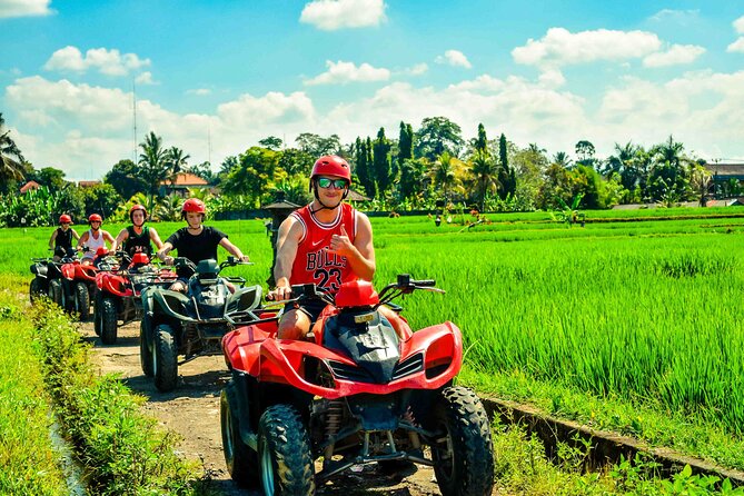 KUBER ATV UBUD - Tunnel Waterfall Rice field Jungle w Private Car - Getting ready before the first muddy section