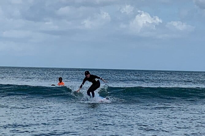 Kuta Beach Bali, 1 on 1 Surfing Lesson Orange Surf Bali - The first 45 to 50 minutes in the water