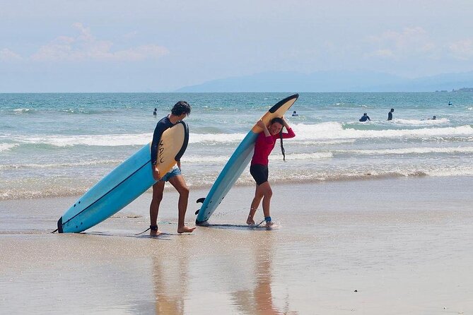 Legian Beach Bali Surf Lesson All Level 2 Hour with Pro Coach - Equipment, Locker, Clothing, and Photos