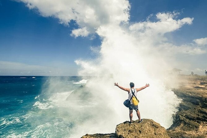 Lembongan and Ceningan Island Tour - Mahana Jumping Point for a paid thrill