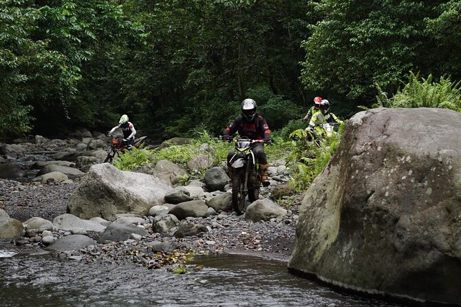 Lombok Off Road Dirt Biking and Enduro Trails Adventure - Getting suited up in Pringgarata