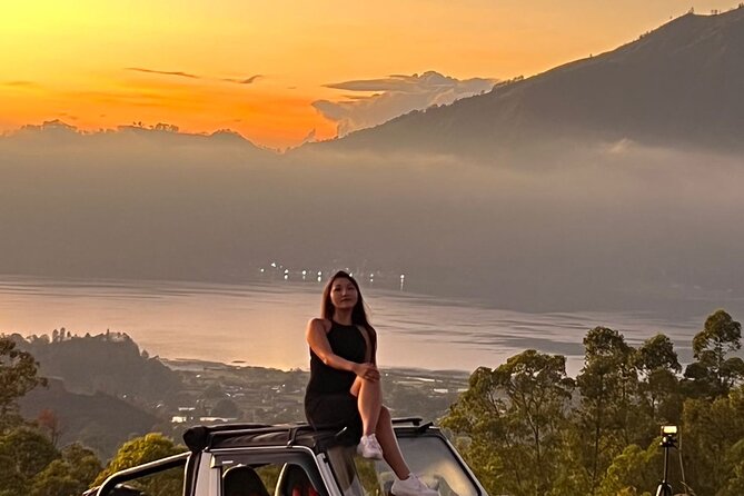 Mount Batur Jeep Adventure - Lake Batur and the caldera views