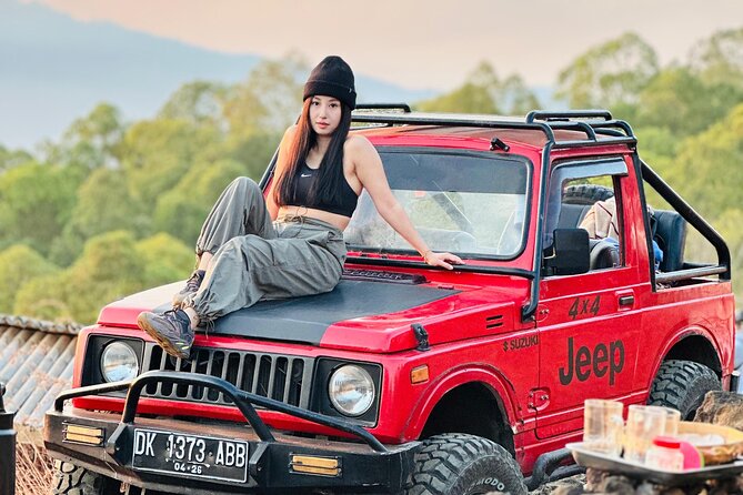 Mount Batur Jeep Sunrise by 4WD with Breakfast - Bali Swing and Tegenungan Waterfall