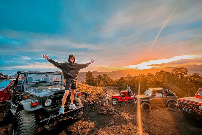 Mount Batur Jeep Sunrise Tour - The Kintamani lava fields after sunrise