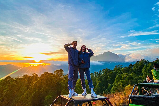 Mount Batur Jeep Sunrise Tour - All Inclusive - The Jeep ride through Mount Batur’s black lava