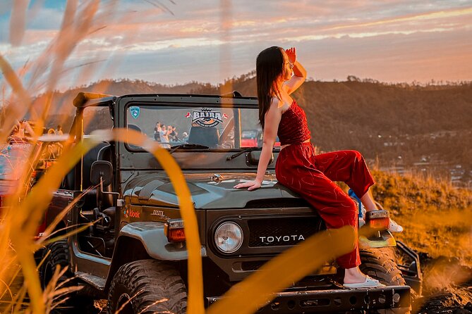 Mount Batur Jeep Sunrise Tour - Reaching Mount Batur at 1,400 meters