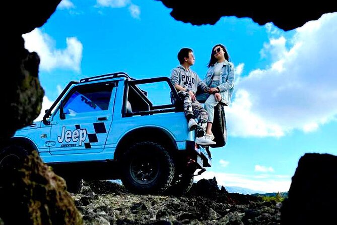 Mount Batur Jeep Tour With Sunrise - The black lava and volcanic sand route