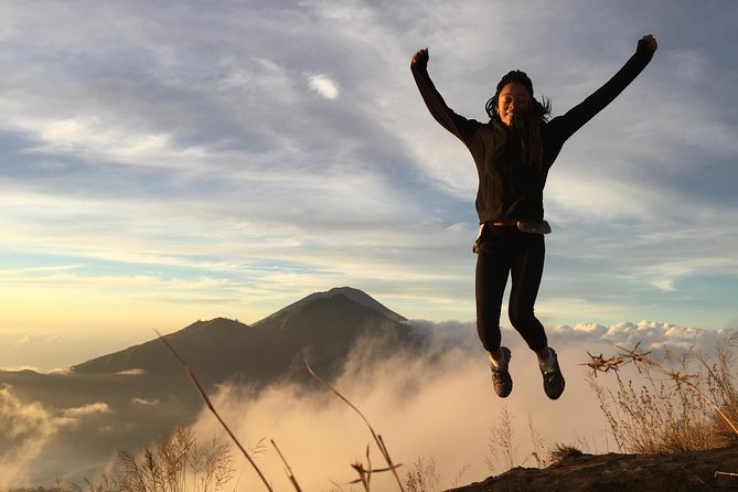 Mount Batur Sunrise Hike and Natural Hot Spring Option - Jeep, waterfall, jungle swing, and coffee options