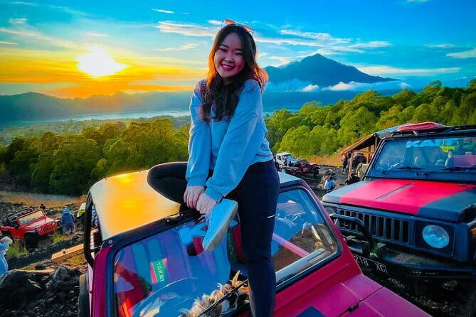 Mount Batur Sunrise Jeep & Cleansing Ritual at Tirta Empul Temple - Mount Batur before sunrise, without a full summit hike
