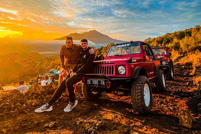 Mount Batur Sunrise Jeep With Black Lava - Small details that improve the morning