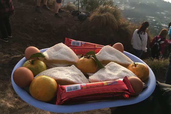Mount Batur Sunrise Trekking - All Inclusive - The descent and views of Lake Batur