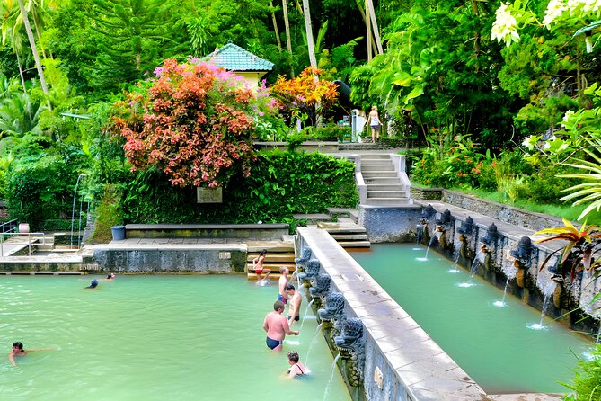 North Bali Tour - Visiting Rice Terrace, Lake, Waterfall, Temple and Hot Spring - Banjar Hot Springs and a practical final stop