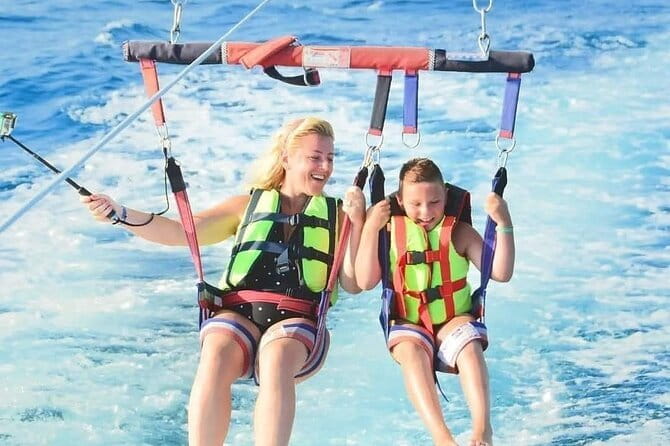 Nusa Dua Parasailing, Jet sky, GWK with Uluwatu Kecak Fire Dance - From Nusa Dua’s water to Uluwatu’s fire