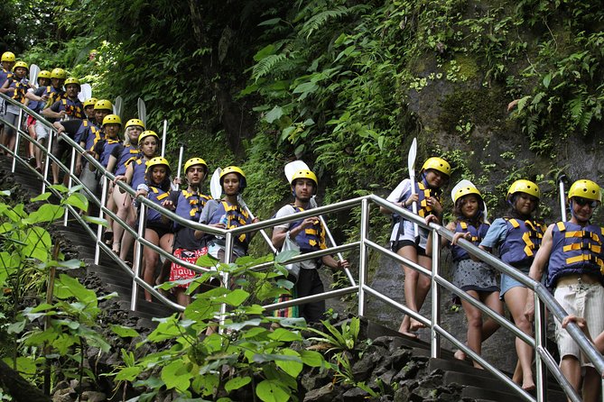 Premium Ayung River White Water Rafting in Bali - The walk down to the Ayung River