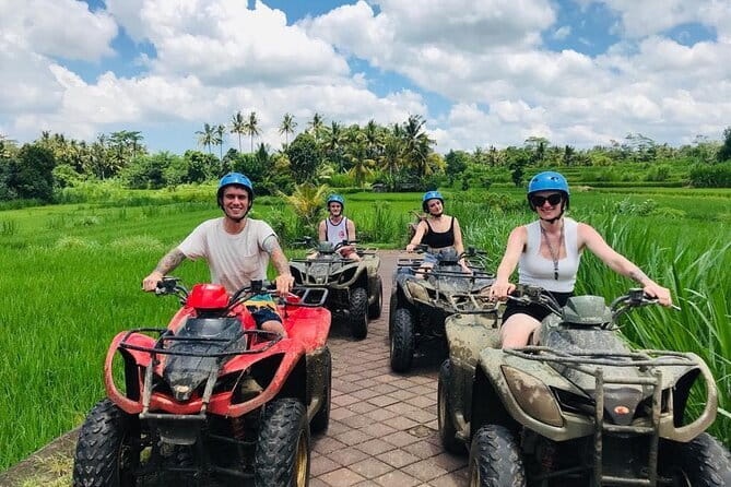 Private Bali ATV Ride Commbination Bali white water rafting - A buffet lunch that keeps the day moving