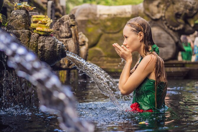Private Full Day Tour In Ubud Bali - Tegenungan Waterfall: the route’s active outdoor break