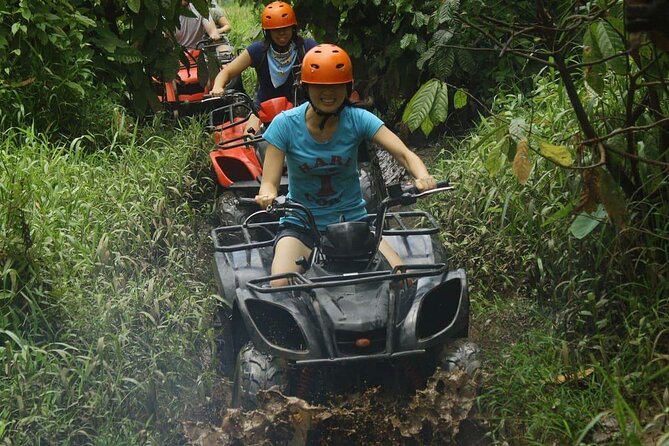 Private Quad Bike ATV with 2-hour Bali Massage and Spa - A muddy start in the Gianyar countryside