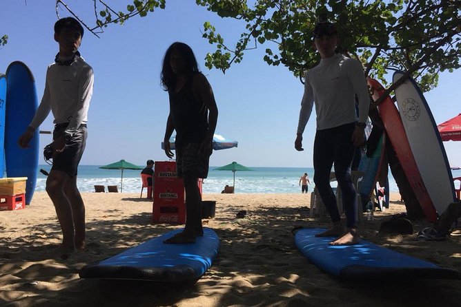 Private surf lesson - The first lesson: board, theory, and technique