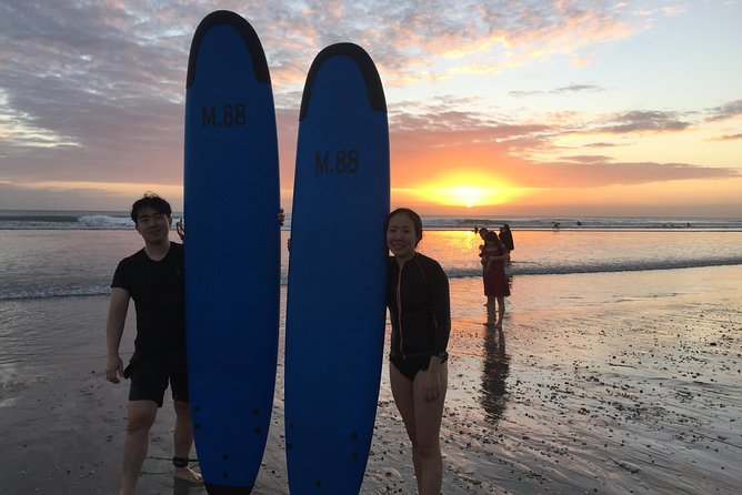 Private surf lesson - Practical details that affect your day