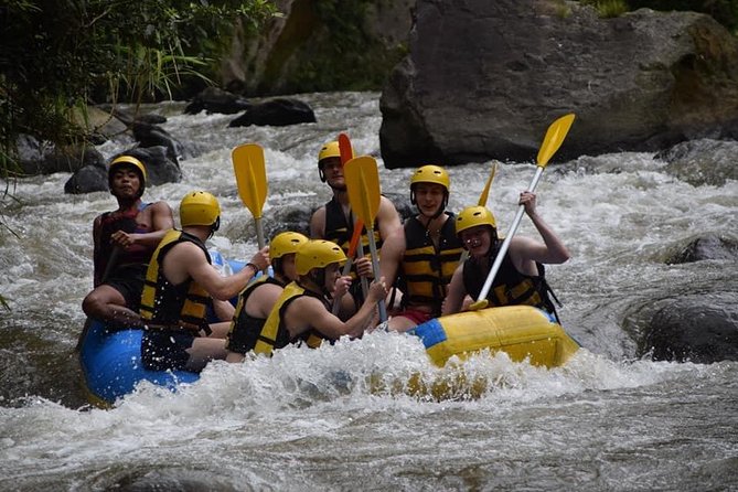 Private Tour Rafting Uluwatu Kecak Dance Sunset and Dinner in Jimbaran Bay - Ayung River rafting begins the day