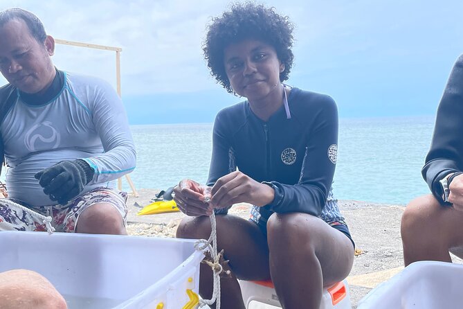 Reef Rehabilitation Course and Snorkeling - Lunch at Coral Cafe and the underwater knot lesson