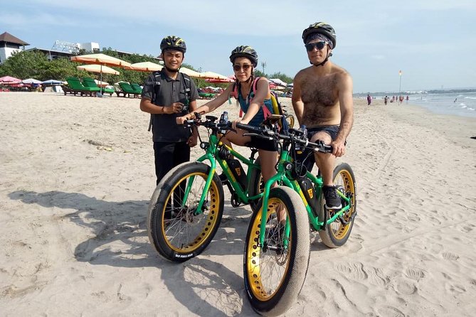 Seminyak Beach eBike Private Tour - Double Six Beach and the final cafe hour