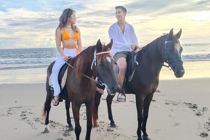 Seminyak Horse back riding In the beach - Riding Out From Mesari Stables on Jalan Abimanyu