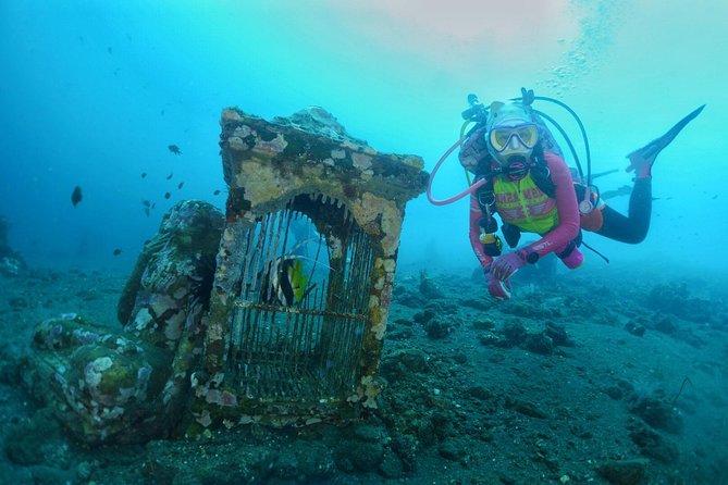 Shipwreck Diving in Tulamben - The first briefing and equipment setup