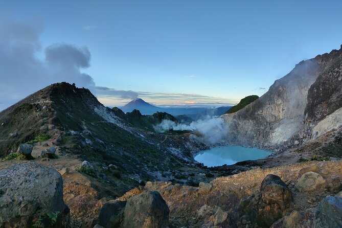 Sunrise Tour or Hiking Mount Sibayak From Medan - Mount Sibayak at first light