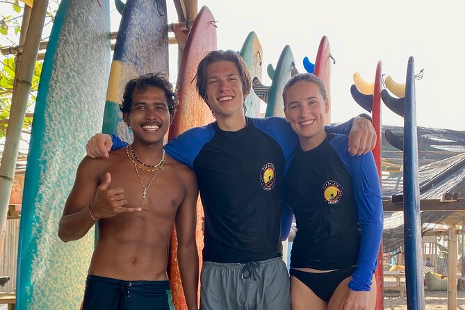Surfing Lesson at Batu Bolong Beach in Canggu - The beach hut gives the session a gentle finish