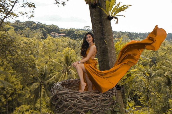 Swing Heaven Bali Package - Arriving at Swing Heaven near the Ayung River