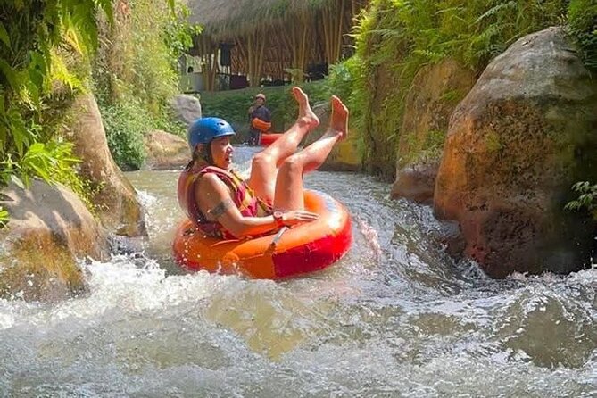 Tegallalang cave tubing - The boat ride gives the outing a welcome second rhythm