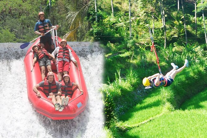Telaga Waja River Rafting Bali & Zipline (Less Stairs) - The main rafting run: steady rapids from 10:30