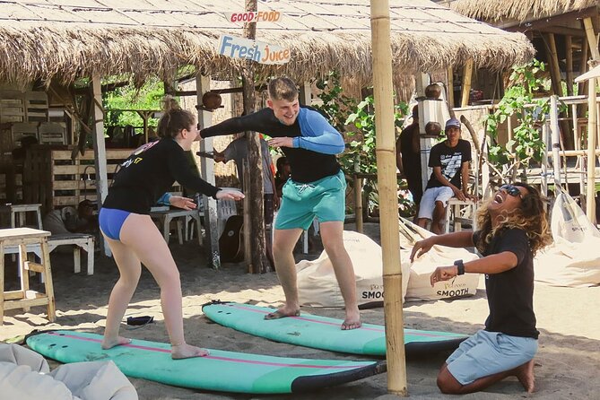 The funniest private 2 hour surf lesson, Canggu - Clear advice for first-timers and returning surfers