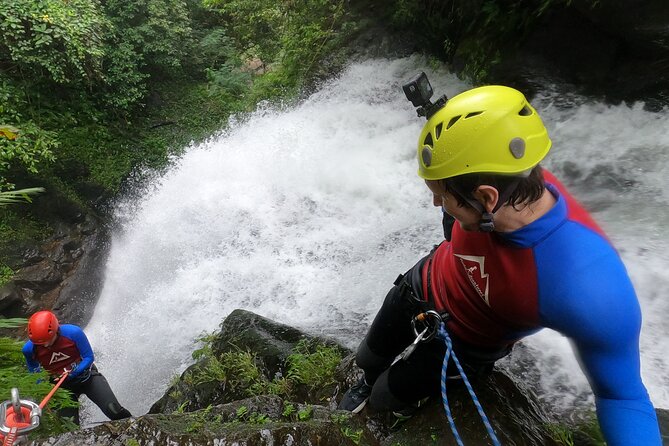 The Natural Canyoning in Alam Canyon - The narrow gorge, jumps, slides, and swimming