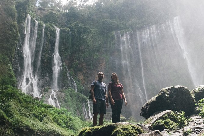 Tumpak Sewu Waterfall & Tetes Cave: A Trip from Malang & Surabaya - The 10-minute walk to the panoramic lookout