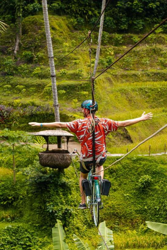 Ubud: Alas Harum Day-Pass, Swing, Sky Bike & Flying Fox - What the Alas Harum day pass really includes