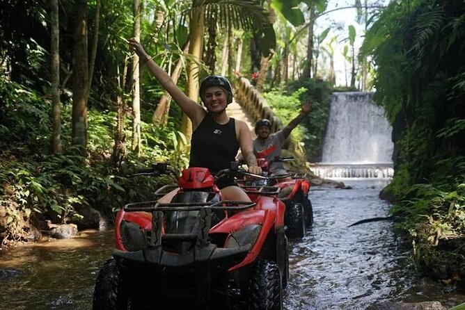 Ubud: ATV Quad Bike, Jungle, Waterfall, Tunnel and Rafting Trip - Lunch and a pool-bar pause at Cretya Sunset