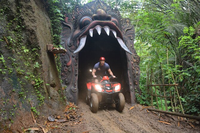 Ubud ATV Quad Bike through river, Jungle, waterfall & rice fields - What the Ubud ATV route is really like