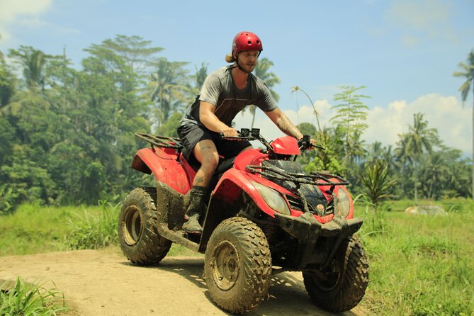 Ubud ATV Quad Bike through river, Jungle, waterfall & rice fields - Starting at Dadi Bali Adventures