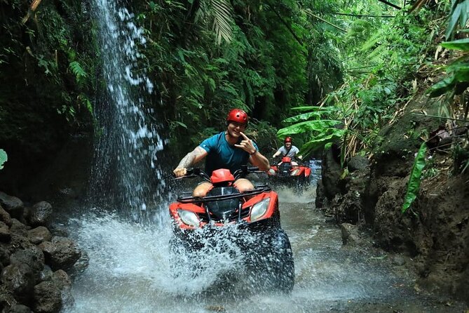 Ubud ATV Ride through River Jungle Rice Fields Puddles - What happens after the ride