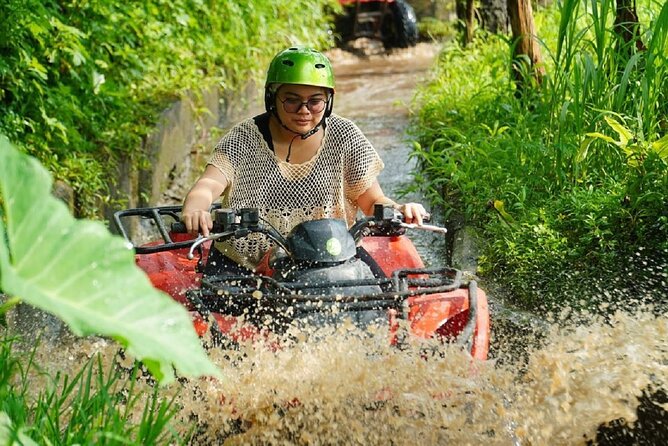 Ubud : ATV Temple Run Adventure - Cooling off at Tegenungan Waterfall